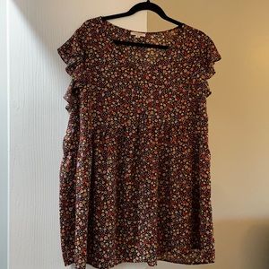 Floral tunic